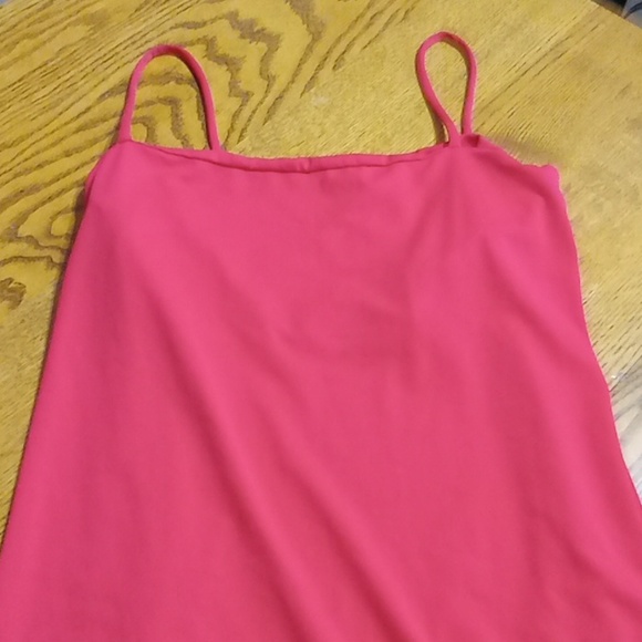 SUSANA MONACO Womens  DRESS Medium NEW RED ORANGE Morello Flutter Hem - Picture 2 of 7